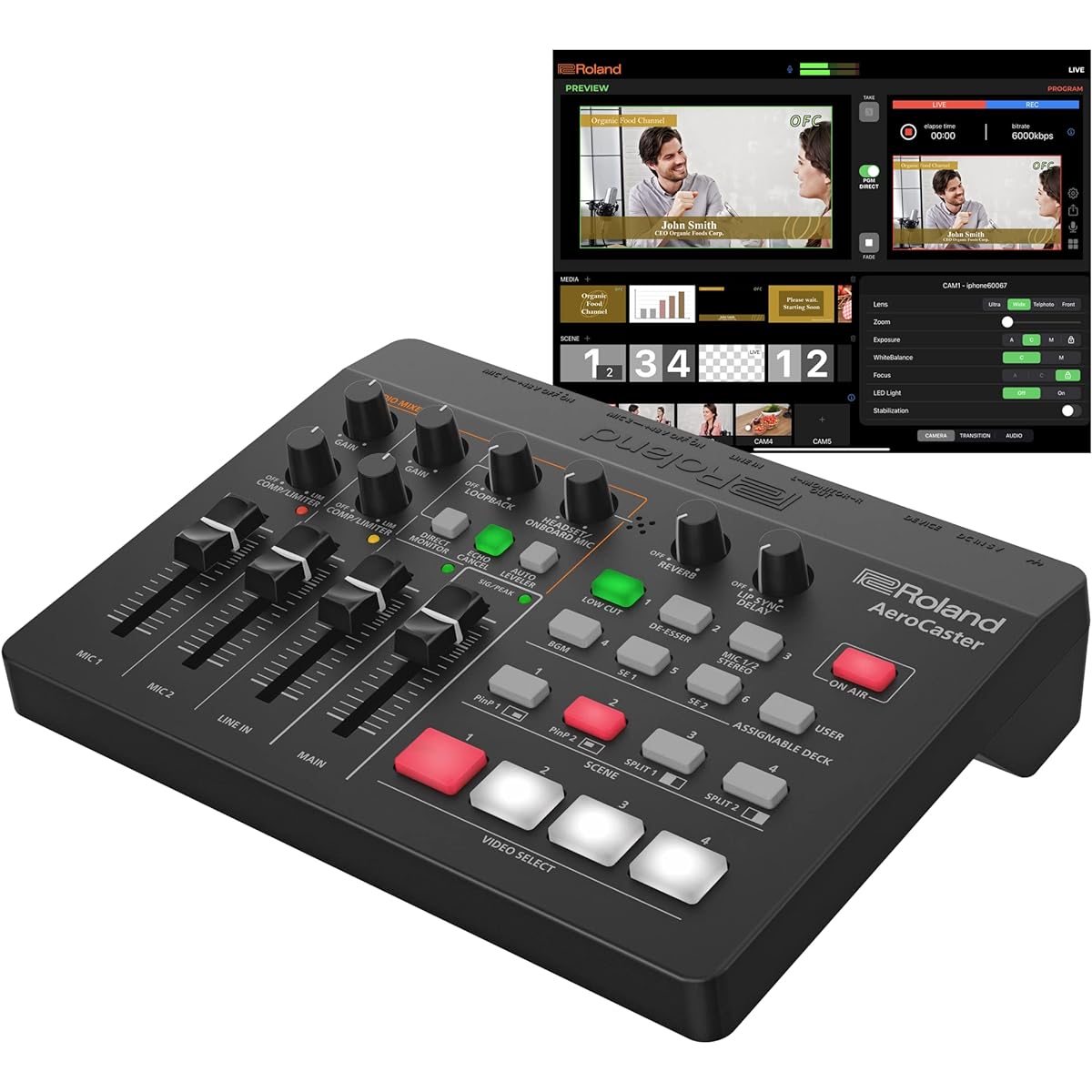 Roland Aero Caster Roland VRC-01