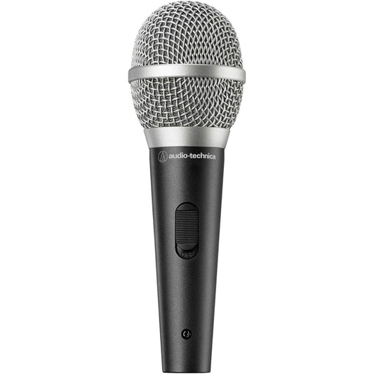 Audio Technica ATR1500X Unidirectional Dynamic Vocal/Instrument Microphone Includes Stand Clamp and 16.5' cable (XLR to XLR) Travel Pouch (Black)