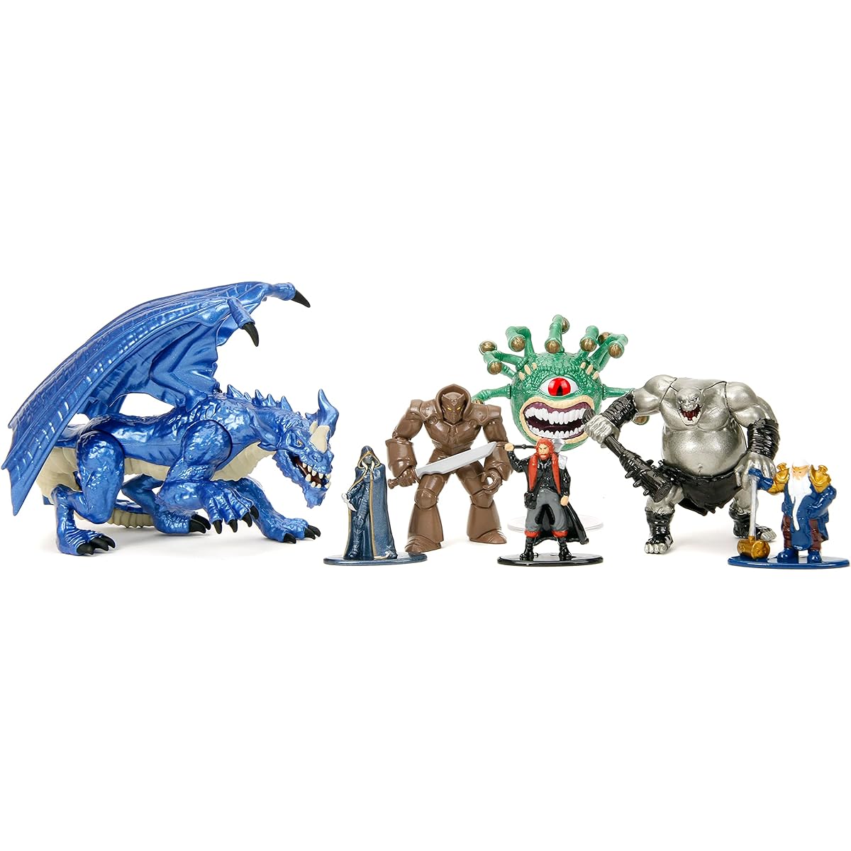 Dungeons & Dragons 1.65" Mega Pack Diecast Collectible Figures Toys for Kids and Adults