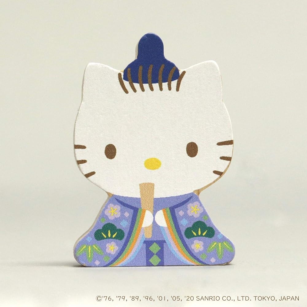 Hina Dolls Sanrio Characters Wooden Hina Dolls 10 People Decoration