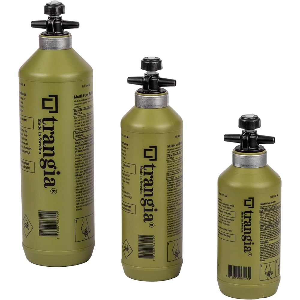 trangia Fuel Bottle 0.3L Fuel Bottle for Alcohol Burner