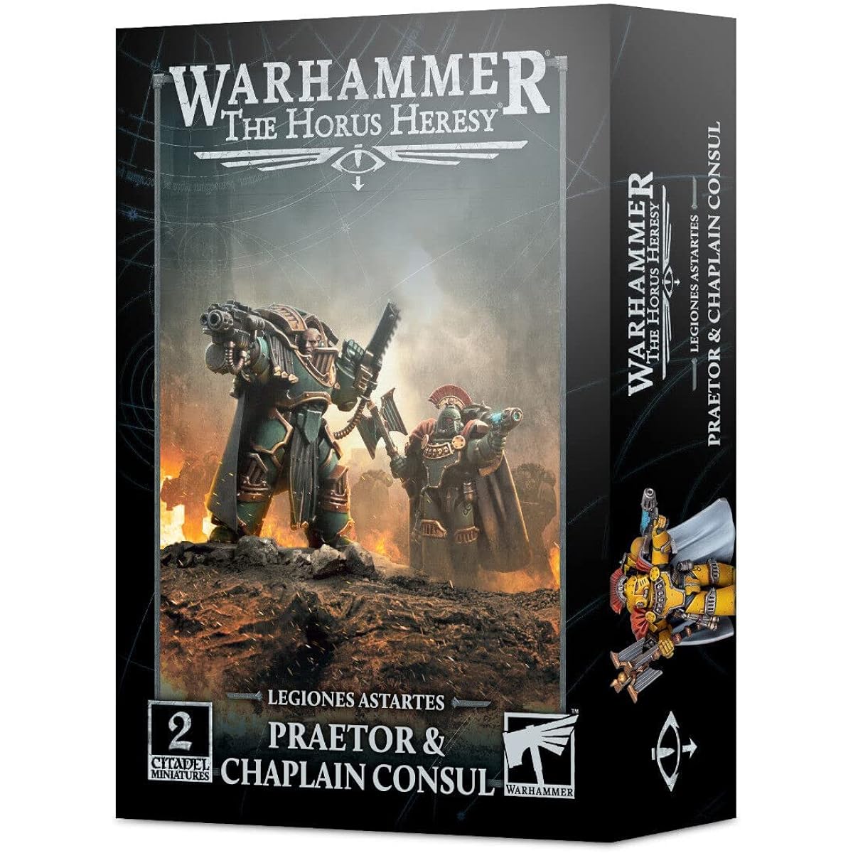 Games Workshop - Horus Heresy Legioness Astartes: Praetor & Chaplain Consul