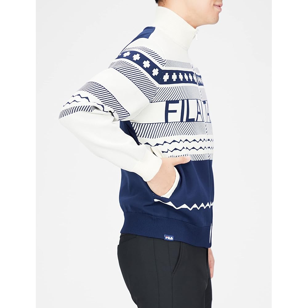 [Fila] Men's Blouson Heat Storage Knit Blouson 782701