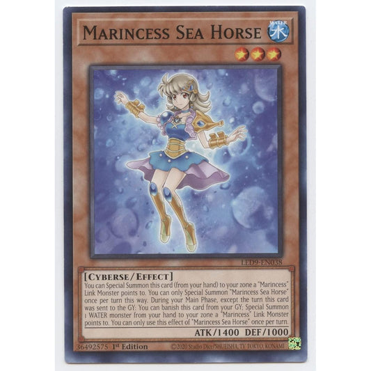 Marincess Seahorse - LED9-EN038 - Rare - First Edition.