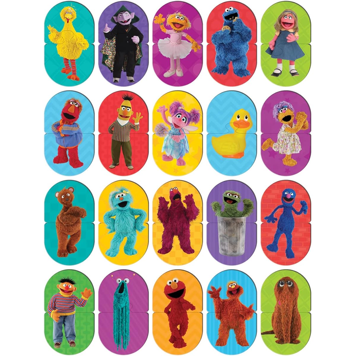MasterPieces Kids Games - Sesame Street Head & Toe Matching Game - Fun and Educational - Laugh and Learn