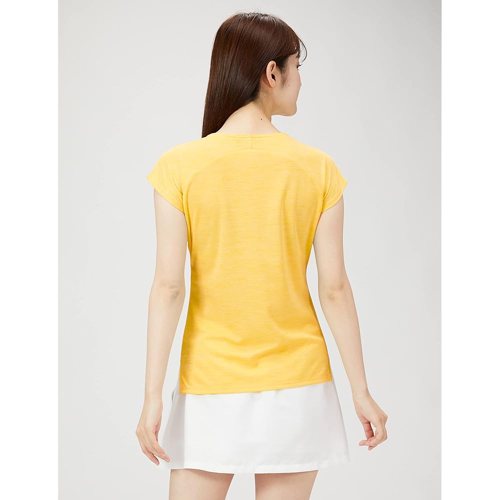 Mizuno 72MA1202 Women's Tennis/Badminton Wear, Quick Dry Game Shirt, Sweat Absorbent, Quick Drying