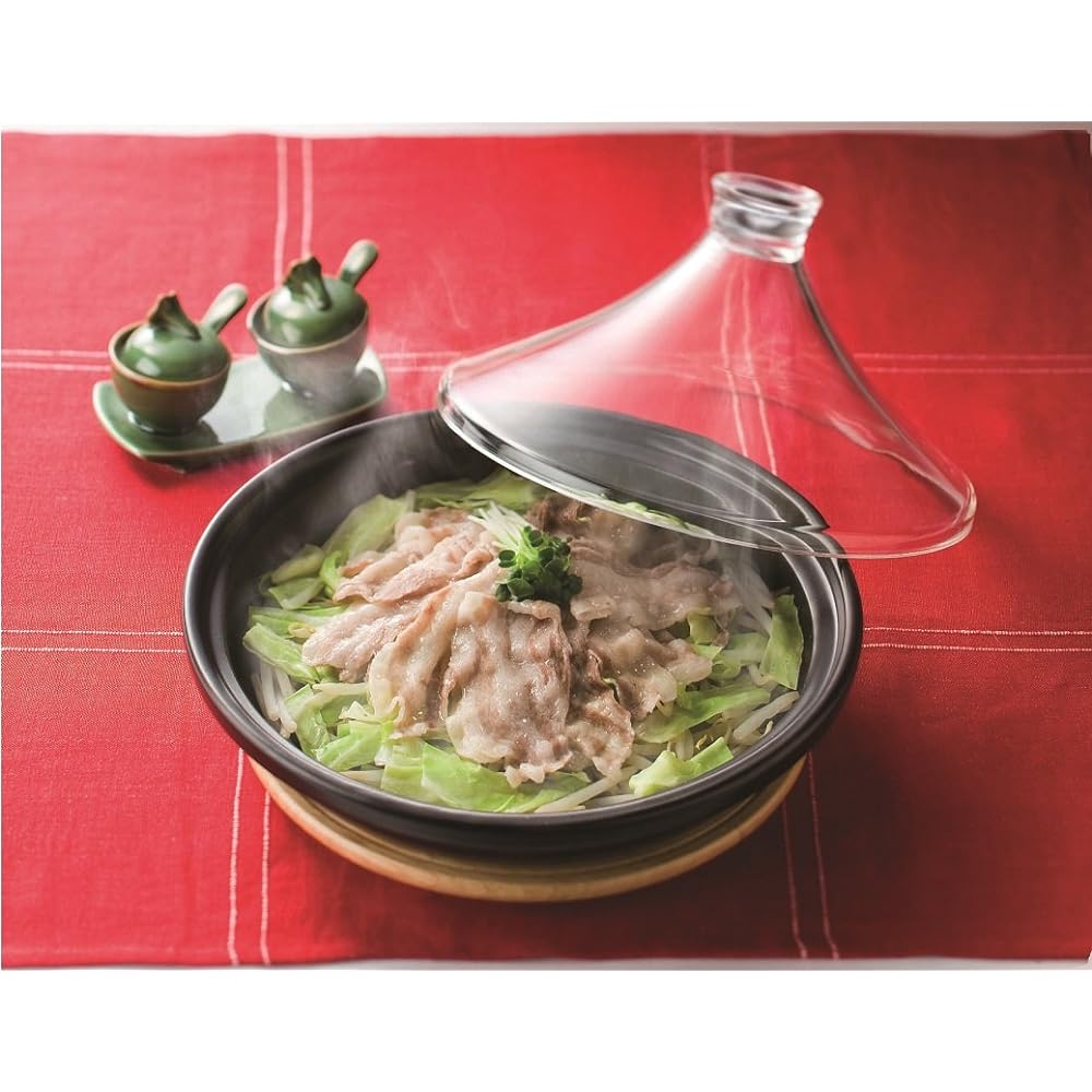 Ishigaki Sangyo Glass Top Tagine Pot 26cm 3114