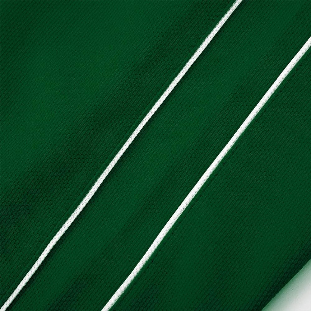 wundou Piping Training Half Pants Sweat Absorbent Quick Drying Jersey Bronze Green P2080-29 Bronze Green