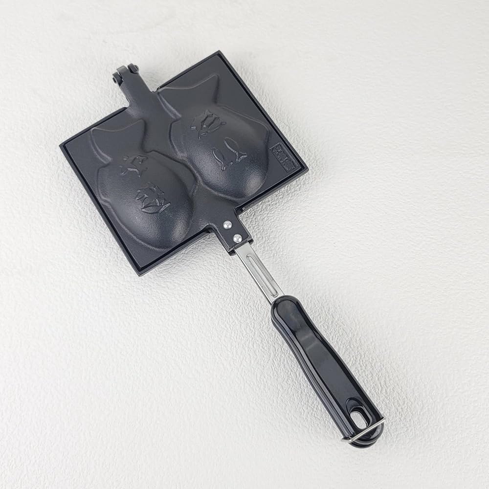 Iwachu Iwachu Taiyaki Ware Black Baked (Tai 12 x 6.5cm) For Open Fire Nambu Ironware 24030 Black Taiyaki Size 12 x 6.5cm