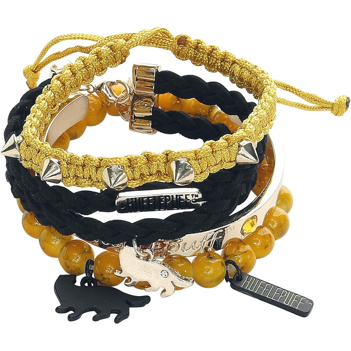 Harry Potter Hufflepuff Arm Candy Bracelet
