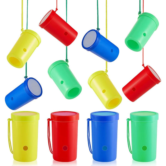 12 pcs Mini Air Horns 3 Inch Blow Horn Noise Maker for Sporting Events, Parties, Celebrations Mini Mini Air Horn Whistles Birthday Party Favors Goodie Bag Fillers