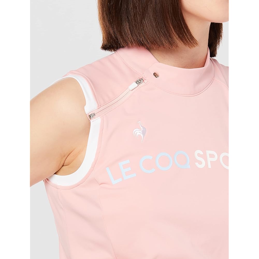 [Le Coq Sportif] Short Sleeve Shirt Sweat Absorbent Quick Drying UPF50 Golf QGWVJA15 Women's