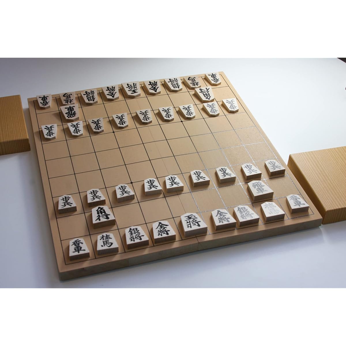Tendo shogi pieces & folding board & piece stand Domestic quality