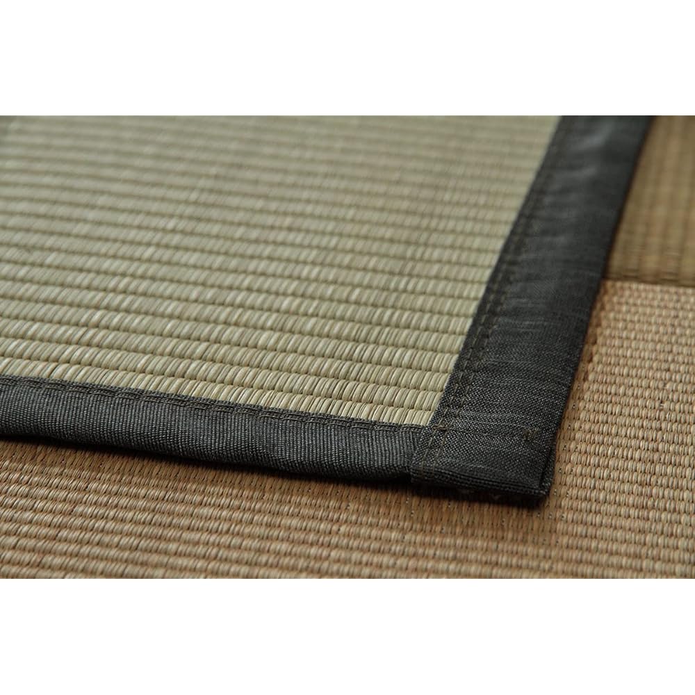 Ikehiko Corporation Igusa Overlay Carpet Domestic Kuromatsu Sanrokuken 4.5 tatami Approximately 273 x 273 cm Double Weave #1101844