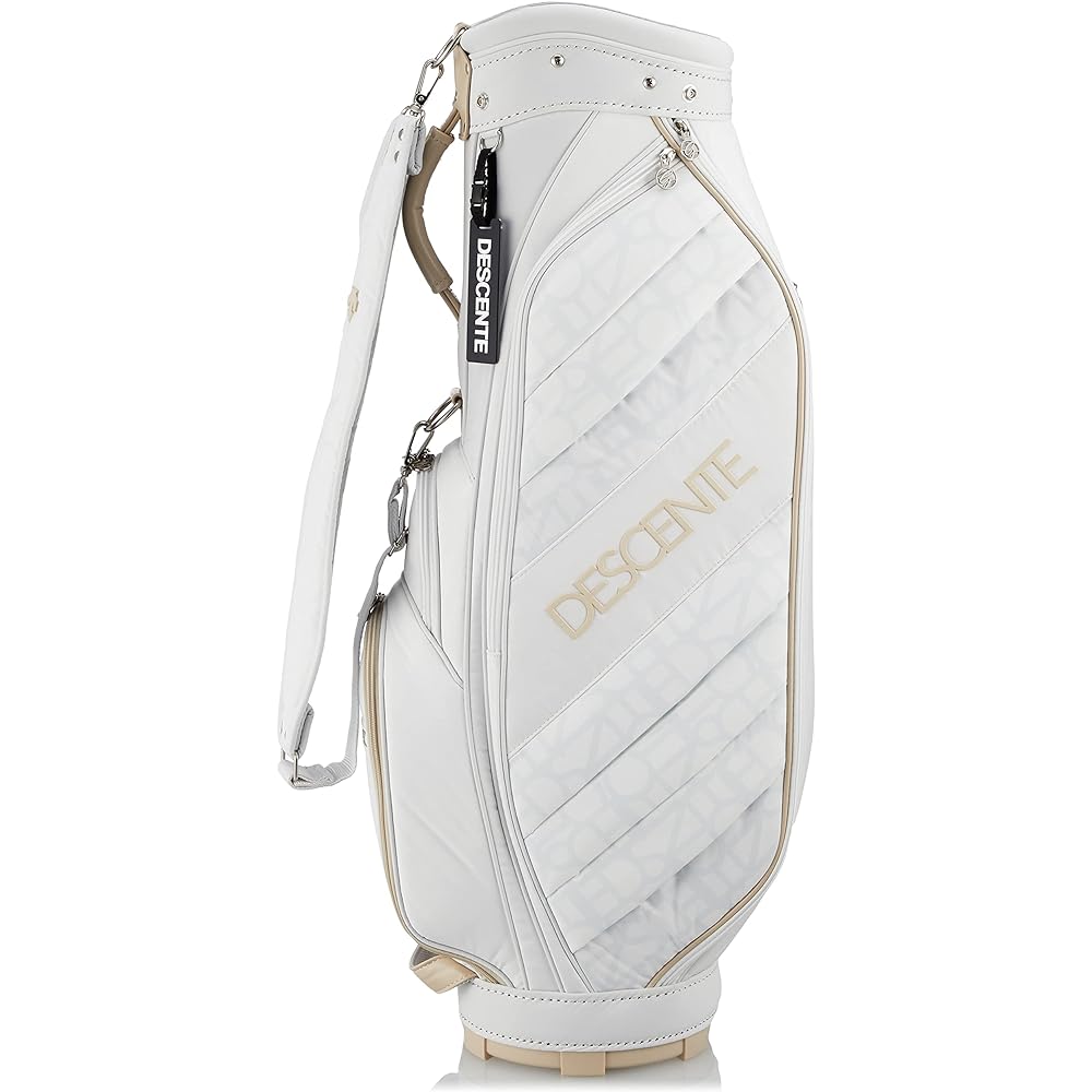 [DESCENTE] Golf [Autumn/Winter 2022 Model] Golf Caddy Bag 8.5 Type 6 Division Compatible with 46 Inch Diagonal Pattern DQCUJJ01 Women's