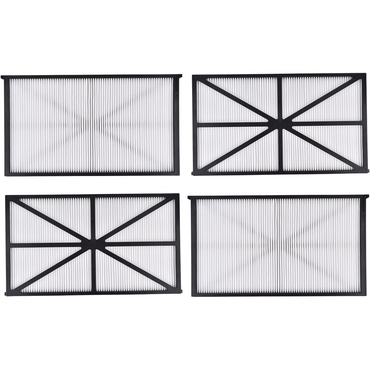 RCX70101 Filter Cartridge Refill Kit 4 Pack for Hayward Tiger Shark Pool Vacuum Cleaner for Maytronics