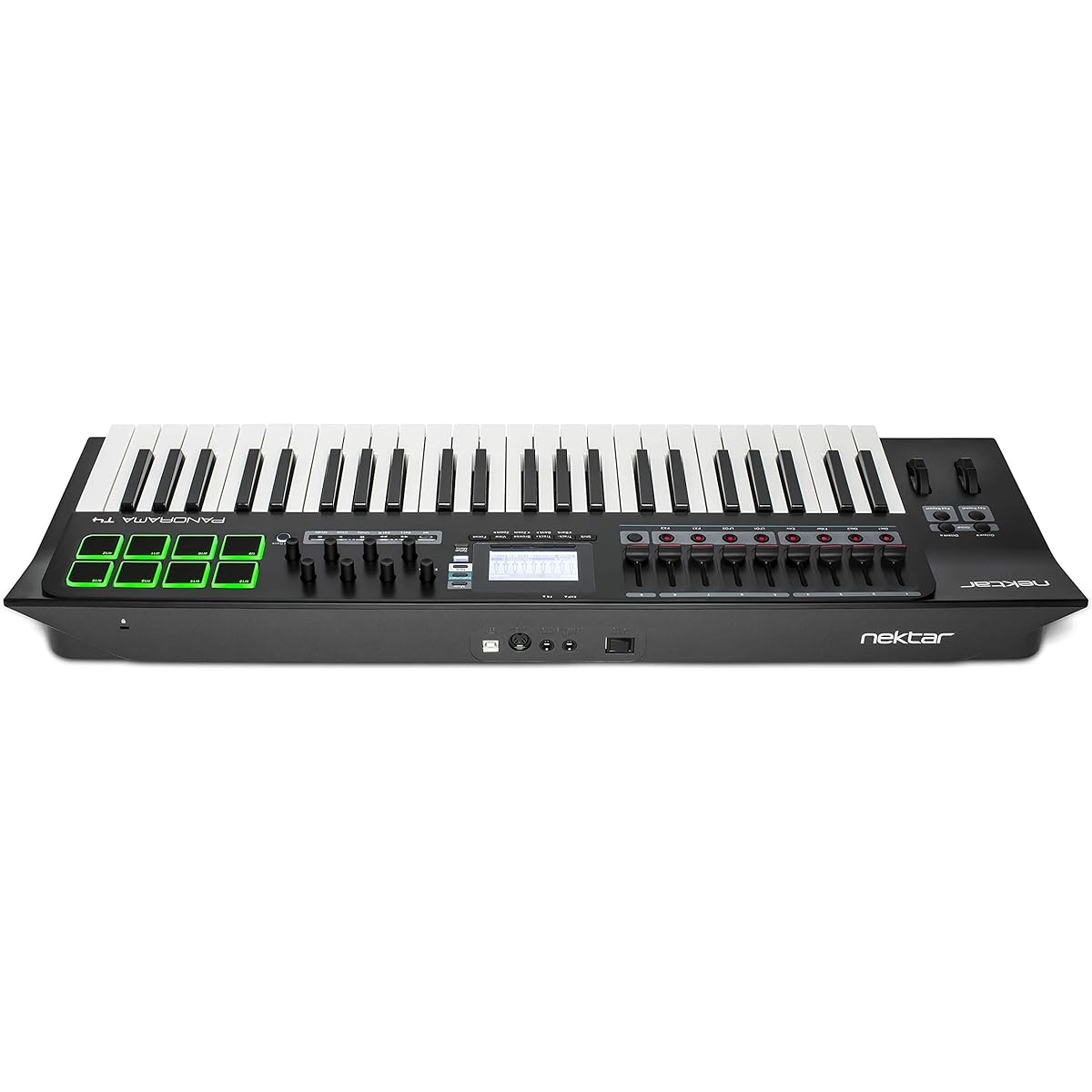 Nektar Technology PANORAMA T4 DAW linked MIDI keyboard controller with plug-in control function/fader/transport button/pad [domestic genuine product]