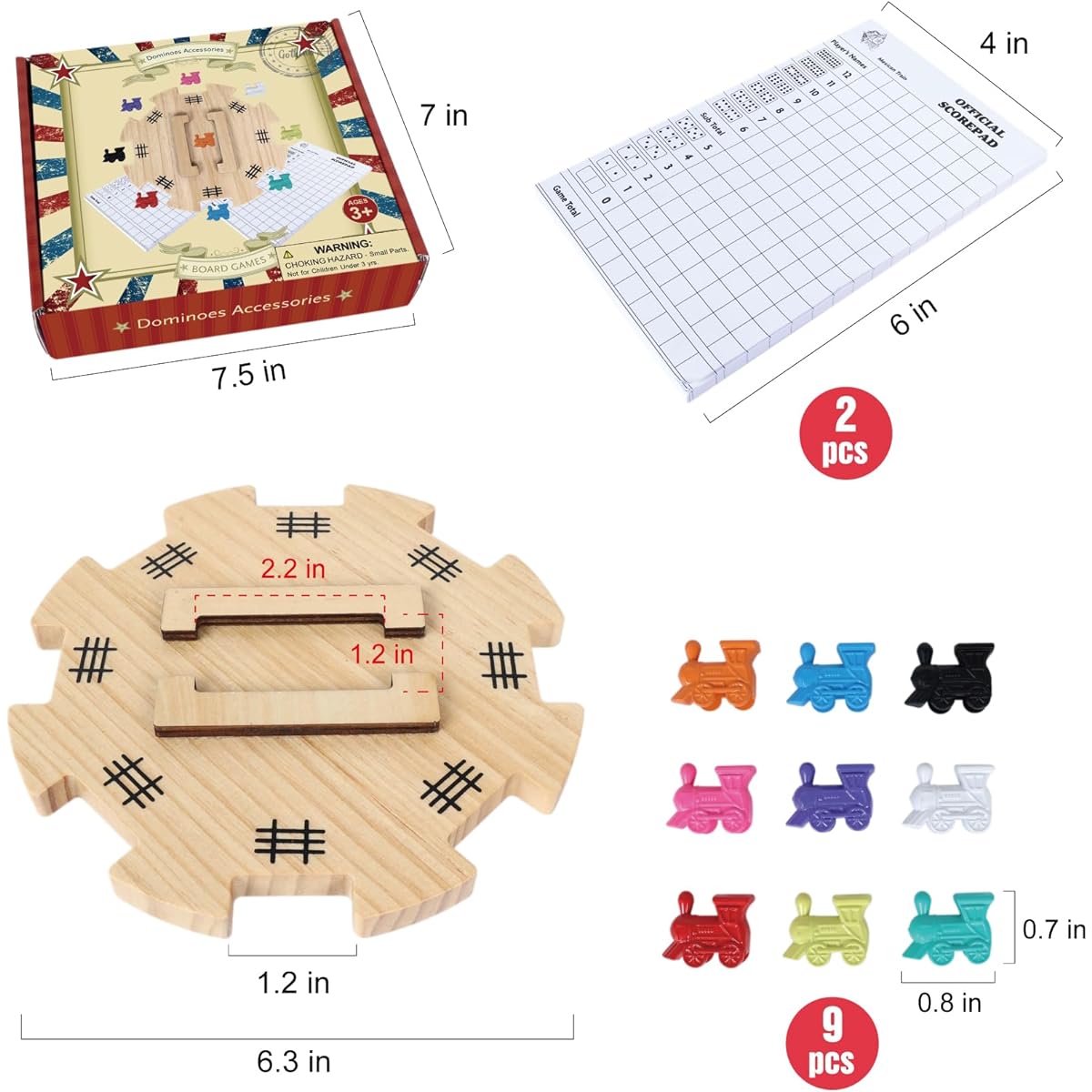 GOTHINK Domino Parts