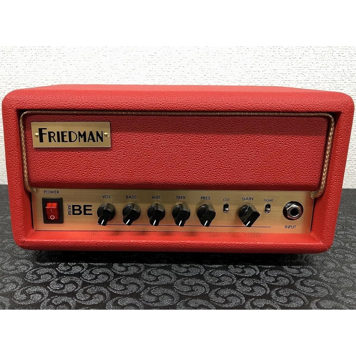 Friedman/BE-MINI Head Red Tolex