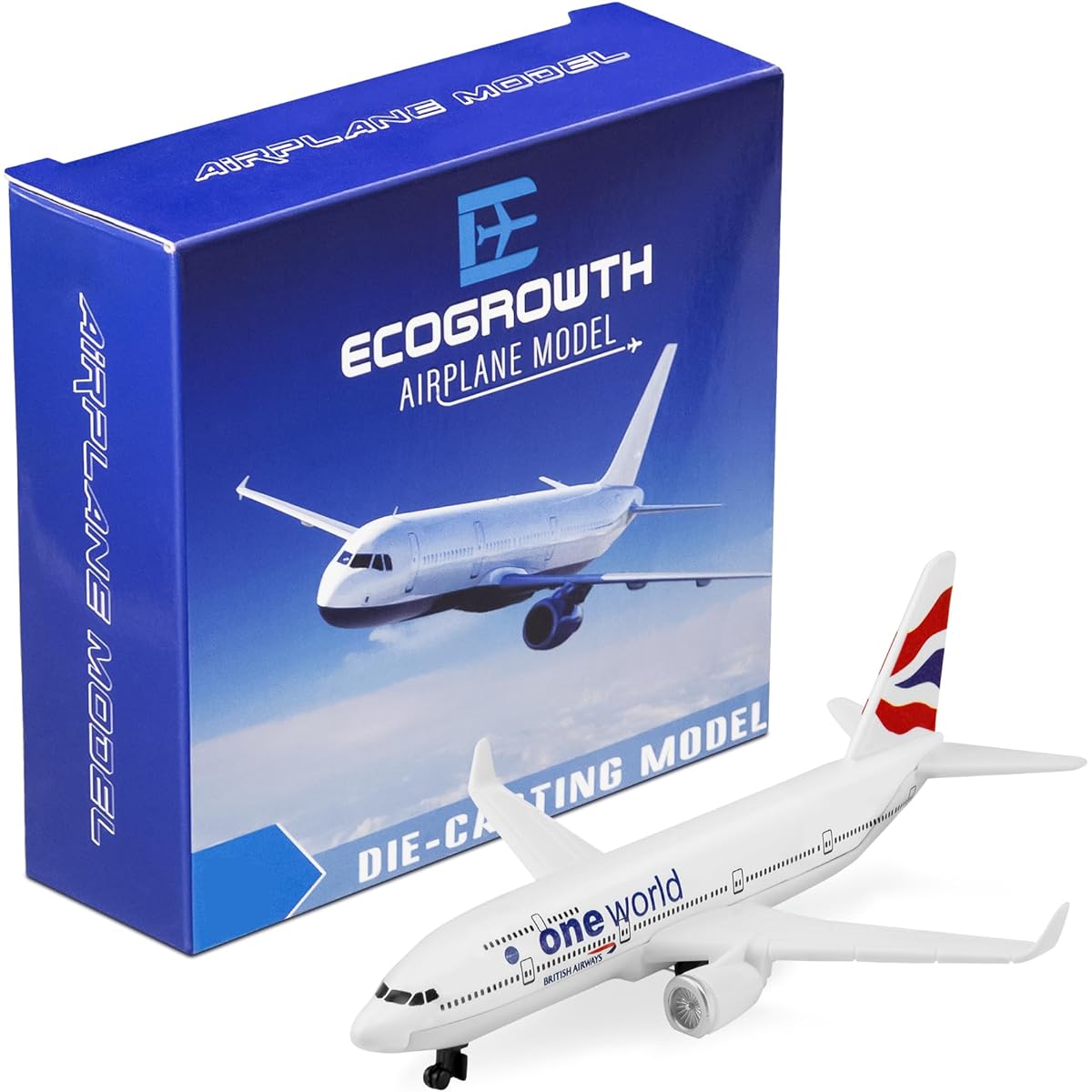EcoGrowth Model Planes British Airplane Model Airplane Airplane Model for Collection & Gift