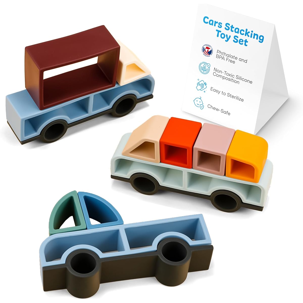 Elbebe Toy Car (Set of 3)