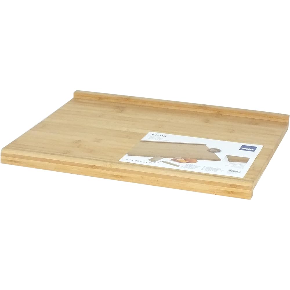 Kela Cooking Cutting Board Wood Size: 1.8 x 48 x 38cm Bread Kneading Board 48cm Kiana 12006
