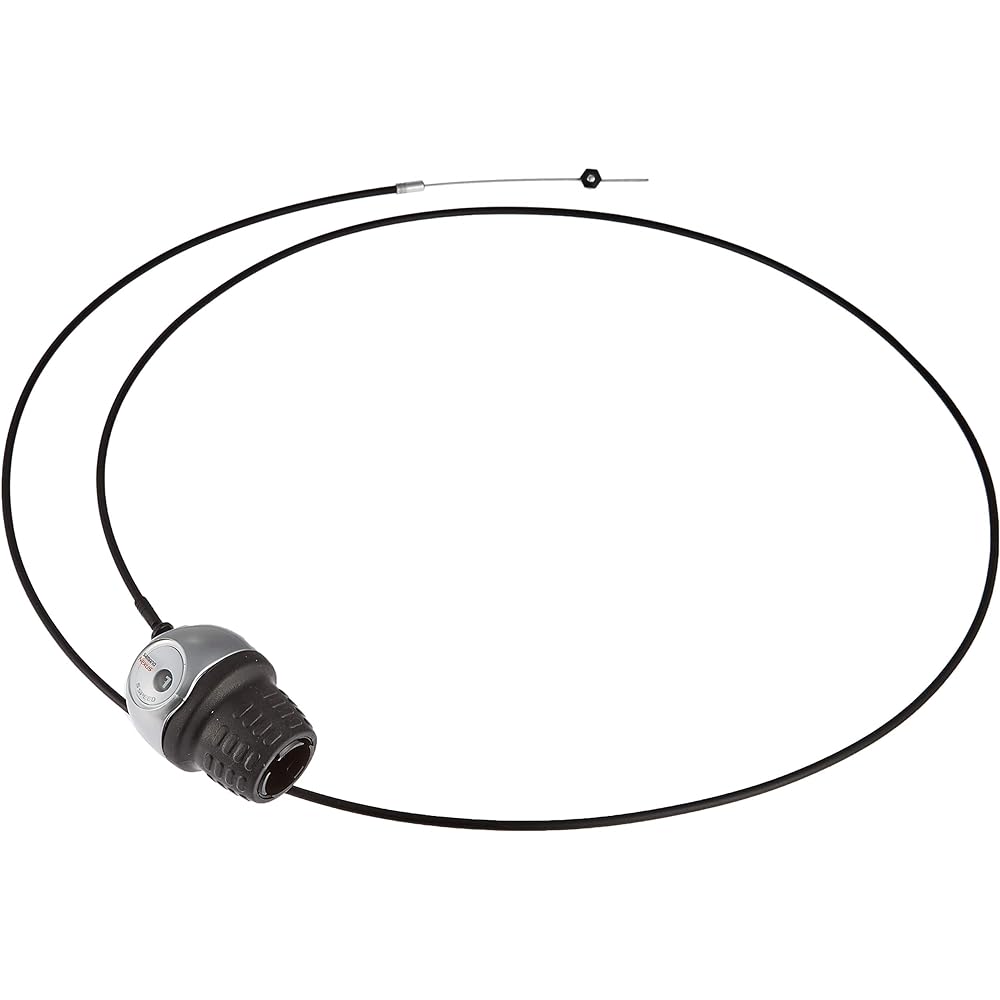 SHIMANO Shift Lever SL-5S30 A Silver Interior 5S Revoshift Compatible with CJ-8S20 Included/1700mm Black Shift Cable, Inner Fixing Bolt Unit ASL5S30A170LL