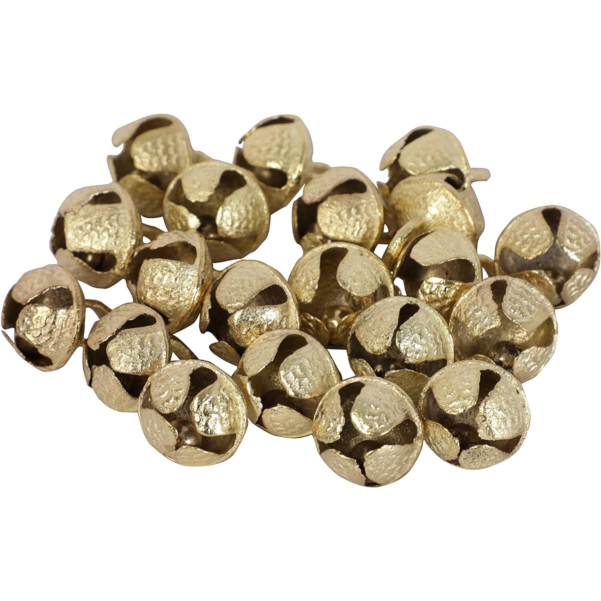 Sleigh Bells Brass Bells Jingle Bells Home Door Decoration Craft Chimes Christmas Decoration Pet Bells Christmas Craft Bells (100)