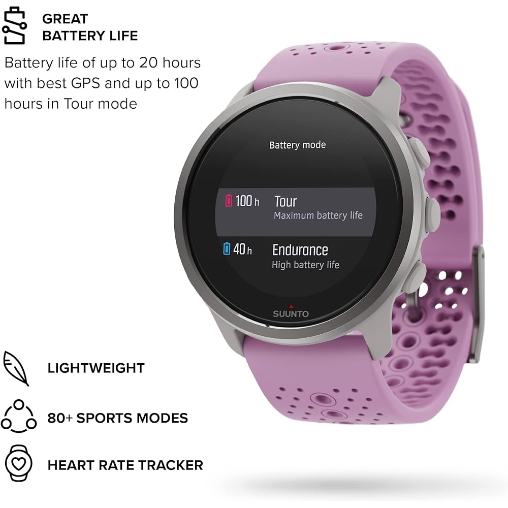 SUUNTO 5 PEAK Lightweight GPS Sports Watch Running Health Management Outdoor [Japanese Genuine Product]