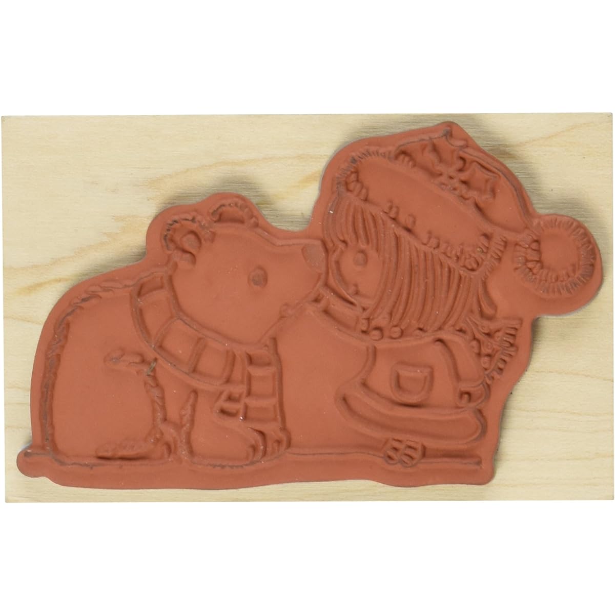 Penny Black Mounted Rubber Stamp 2.5"X4"-Snow Kiss (parallel input product)
