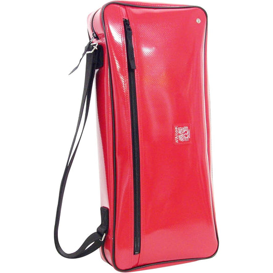 NAHOK Drumstick Soft Case "Drum Line 4" Scarlet [Waterproof Fabric Made in Germany] Fabric from Germany, Made in Japan.