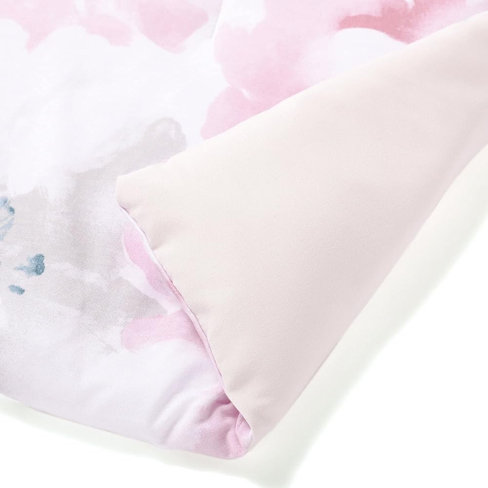 Francfranc Fluffy Cooling Bed Pad Water Flower Double Pink