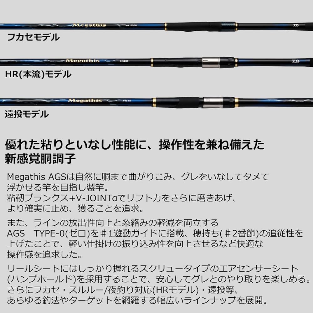 DAIWA Iso Rod Megadis HR/Long Throw (2021 Model)