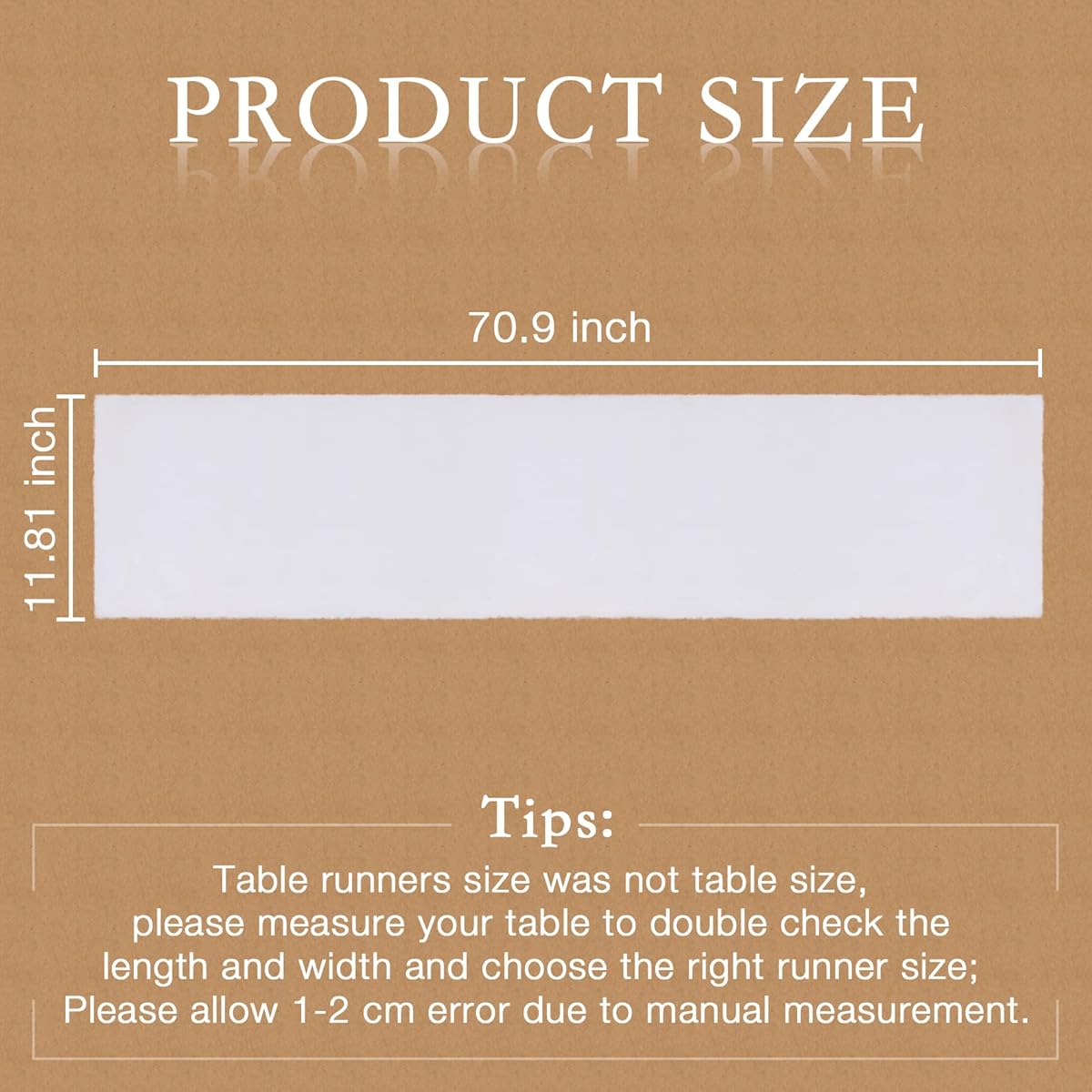 duduta White Faux Fur Table Runner 11.8" x 71" Fluffy Shag Fur Table Centerpiece for Christmas Thanksgiving Wedding Party Decoration