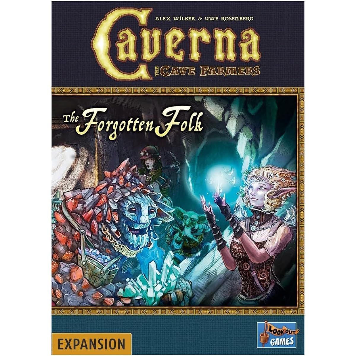 The Forgotten Folk Expansion for Kerberna Game || Requires Kerberna The Cave Farmers Game