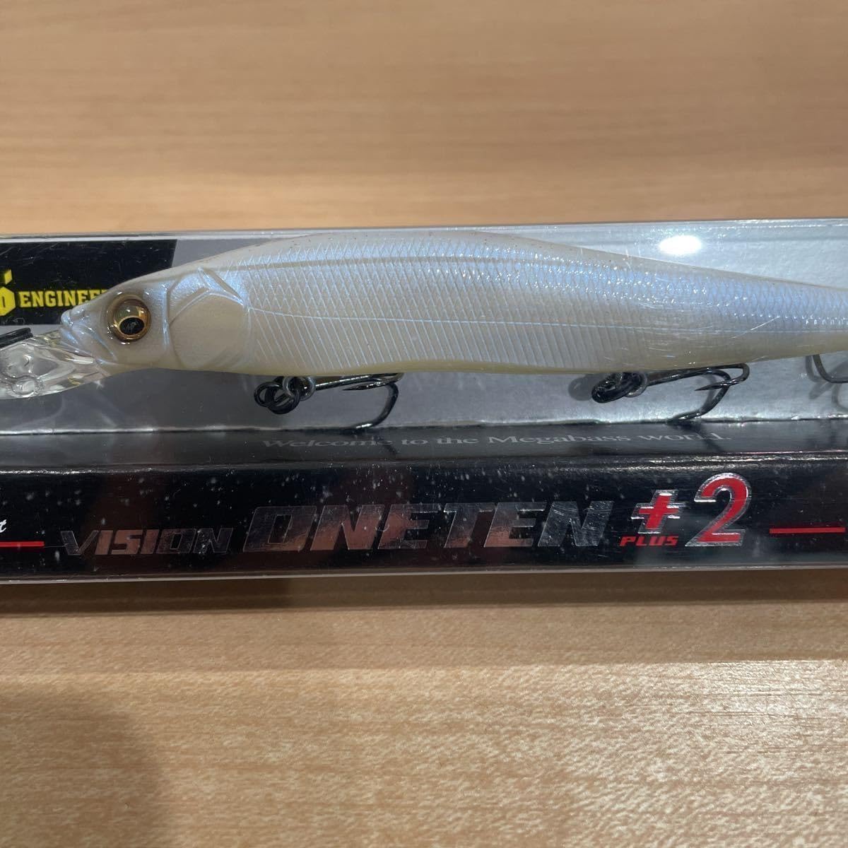 Megabass ONETEN +2 USA One Ten Plus Two FRENCH PEARL US French Pearl