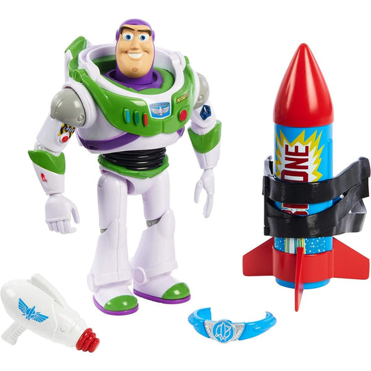 Disney Pixar Toy Story 25th Anniversary Buzz Lightyear Figure with Rocket