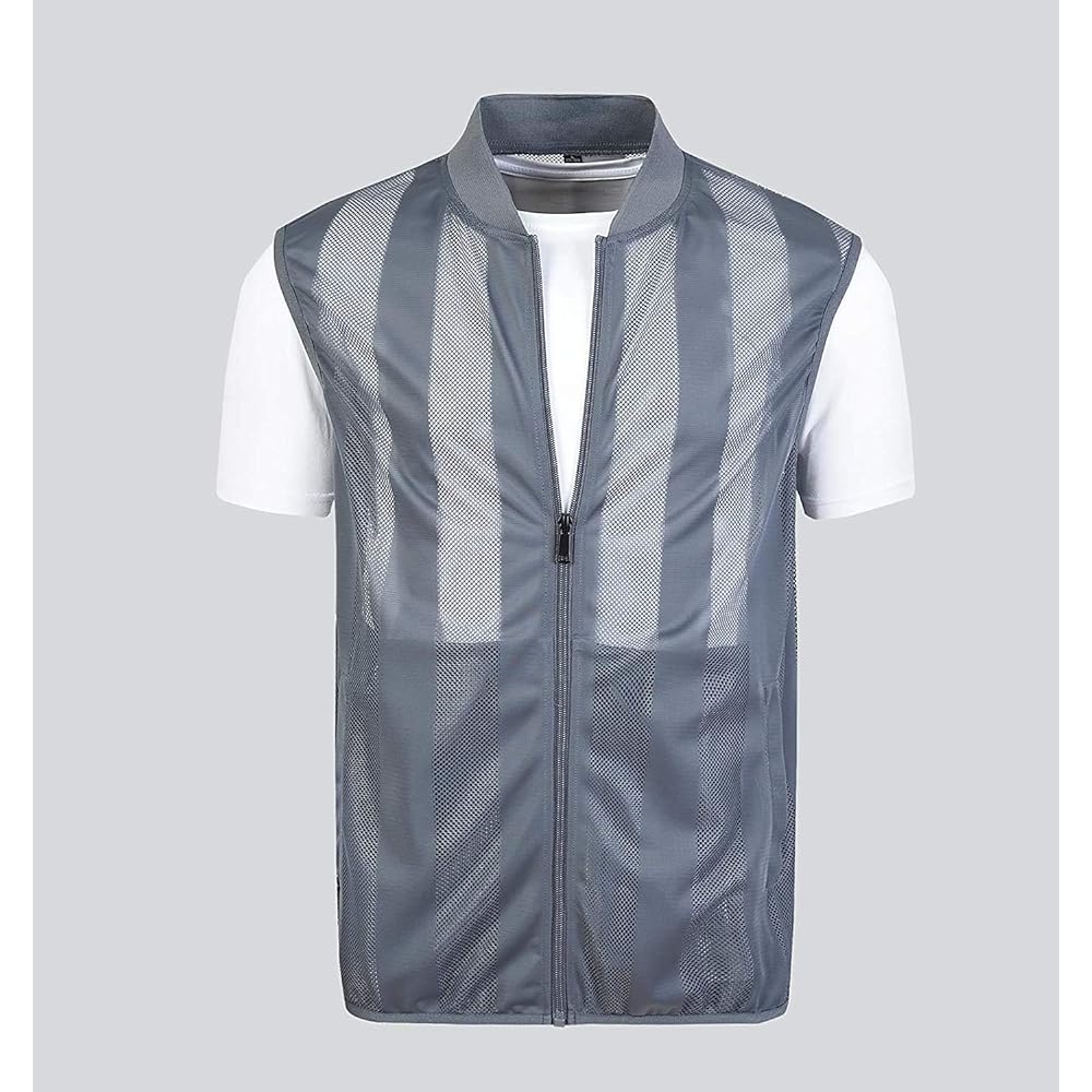 [Manatsulife] Vest, Mesh Vest, Breathable, Quick Drying, Photographer Vest, For Fishing, Photography, Outdoor Vest, Work Clothes, Work Clothes, Cool, Heat Protection, Cool, Lightweight 8959