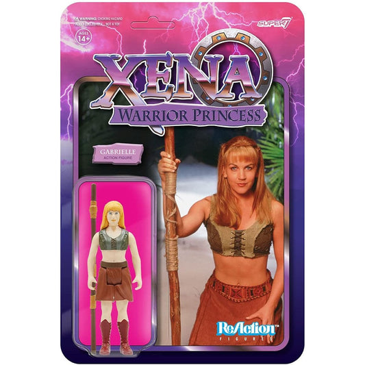 SUPER7 Xena Warrior Princess Gabrielle Reaction Figure 3.75"