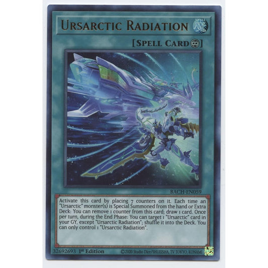 Ursarctic Radiation - BACH-EN059 - Ultra Rare - First Edition