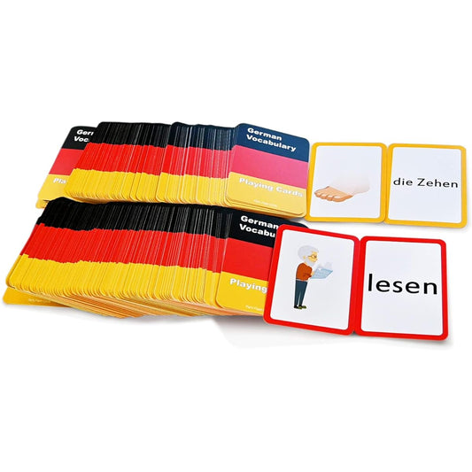 384 German Memory Concentration Playing Cards