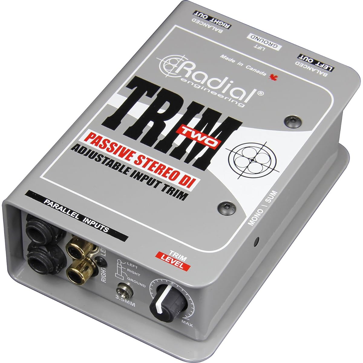 Radial Trim Two Stereo DI Box [Official Japanese Import]