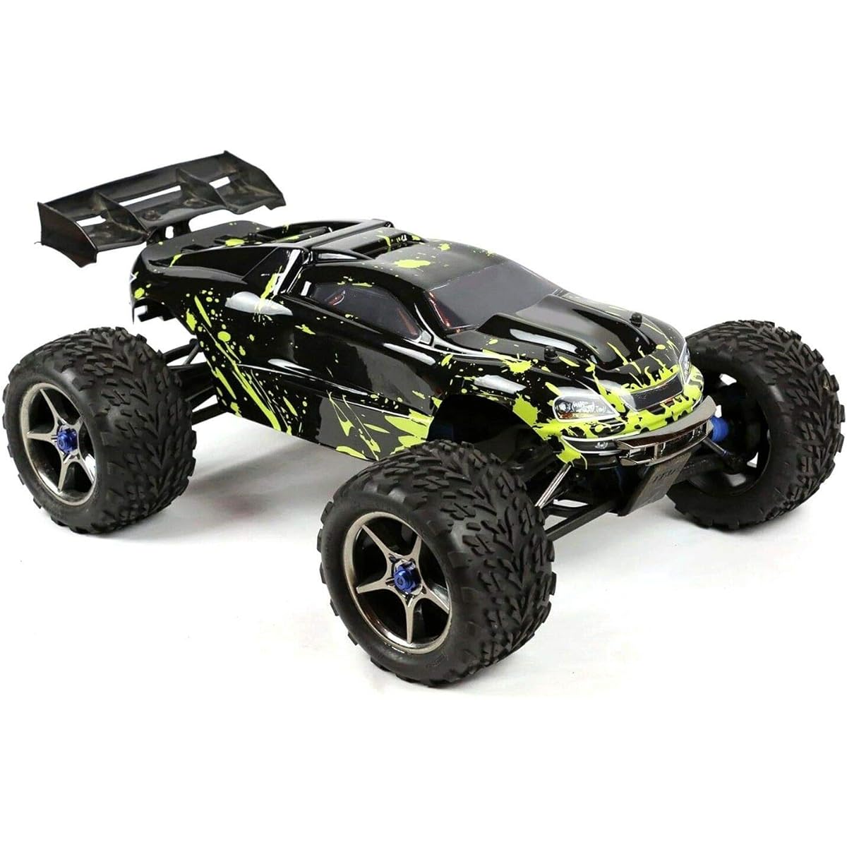 SummitLink Custom Body Muddy Green over Black Compatible with 1/10 Scale RC Car or Truck (Truck Not Included) ER-BG-03