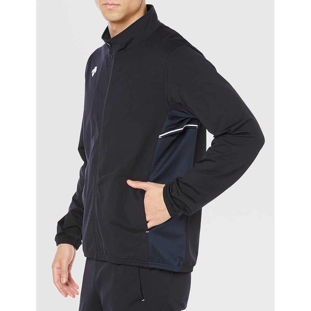 DESCENTE Men's Jersey Top and Bottom Set Windproof Sweat Absorbent Ventilation Stretch Training