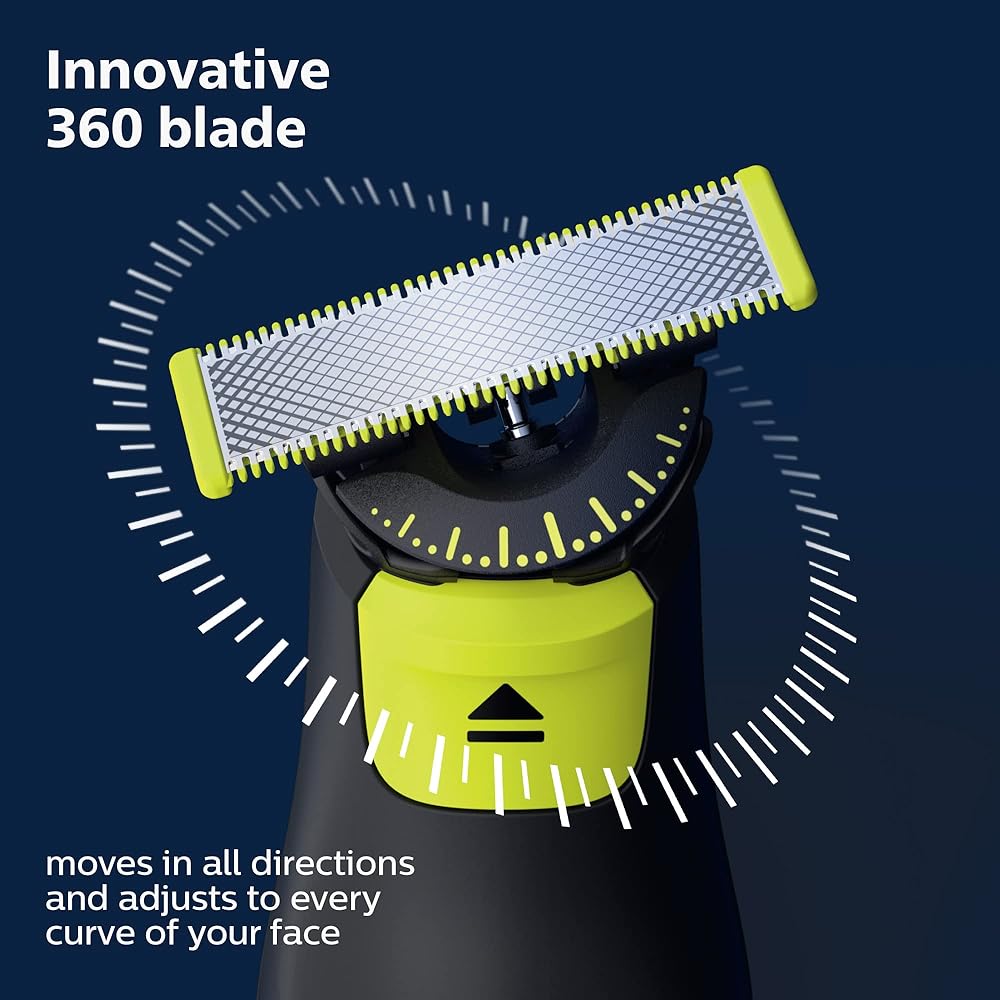 Philips Norelco OneBlade Pro Hybrid Electric Shaver & Trimmer QP6531/70