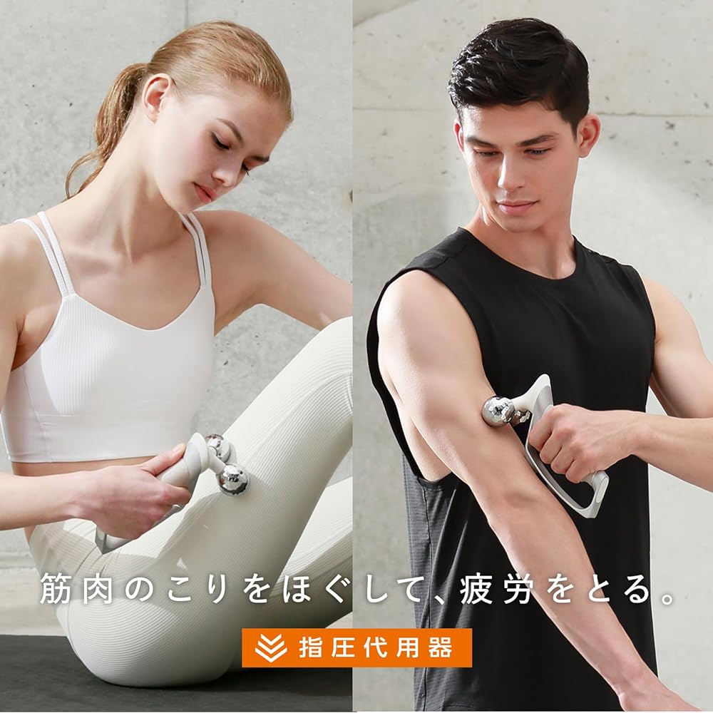 [Official Store Exclusive] SIXPAD Conditioning Roller Original Guidebook Included MTG MTG Sports Care Muscle Training Stiffness Relaxation Fatigue Recovery Blood Circulation