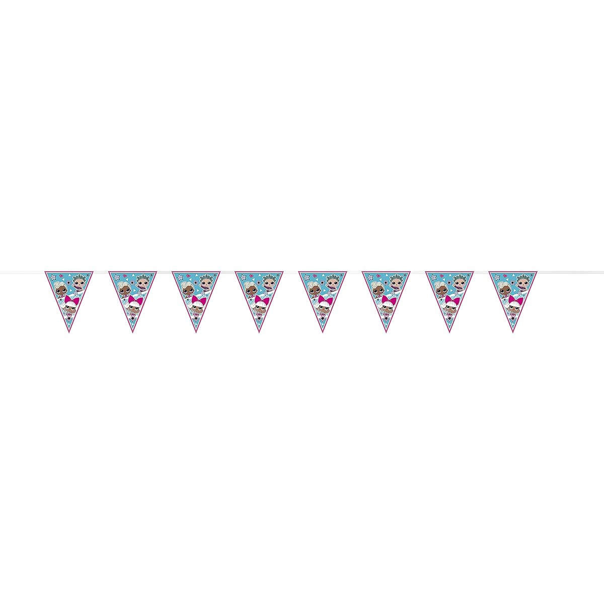 Unique Party 23787 LOL Surprise Party Decoration Kit, 7 Sets, Multicolor