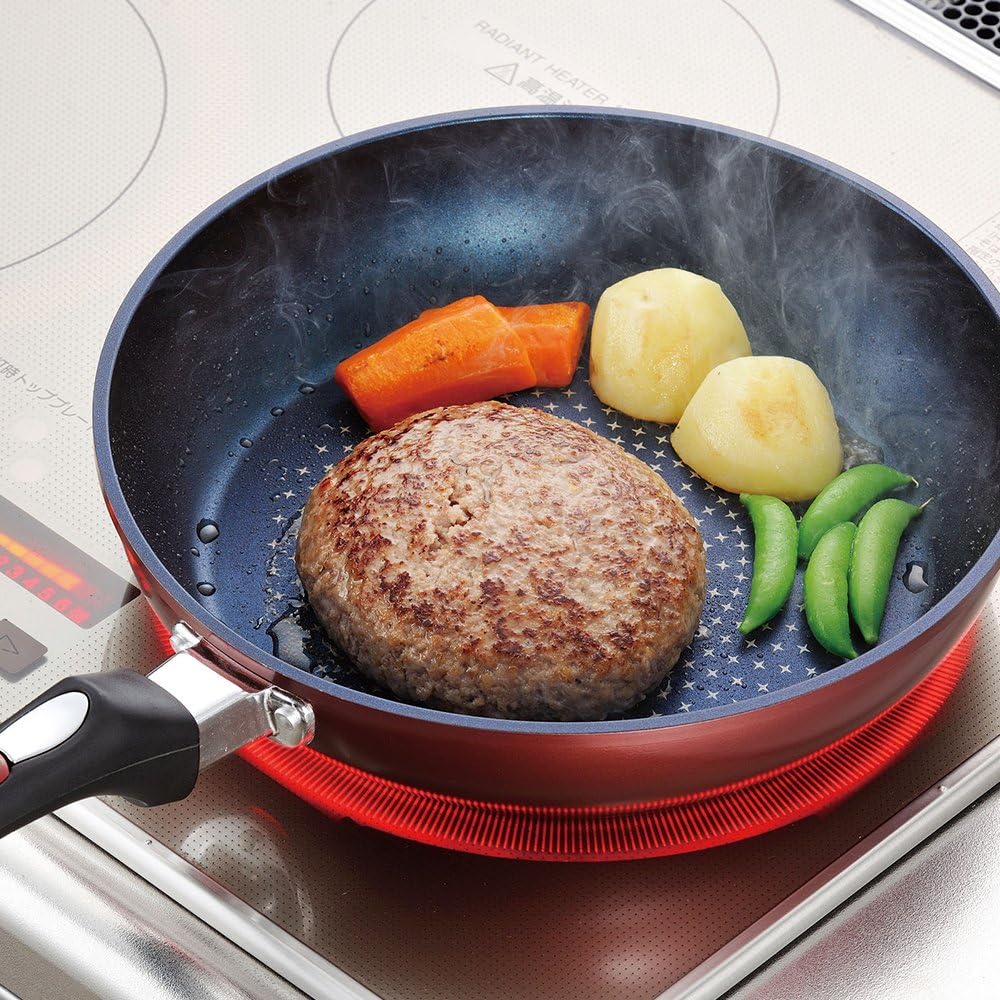 Wahei Freize 3-piece frying pan set Buranano frying pan 26cm deep pan 24cm egg roll maker diamond coat IH compatible BM-9529