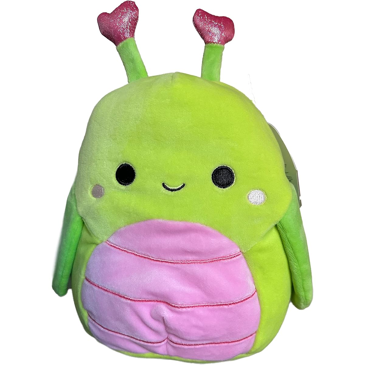 Squishmallow Official Kellytoy Valentine Squad Squad Soft Stuffed Animal (8" Hadeon the Grasshopper)