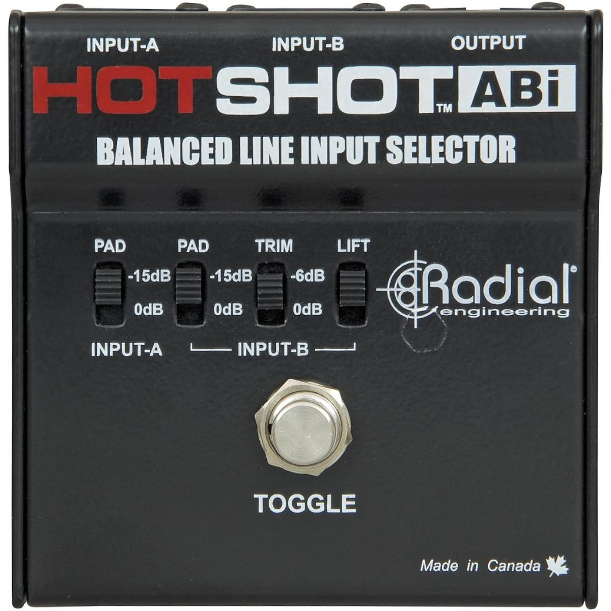 Radial Engineering HotShot ABI Line Input Selector